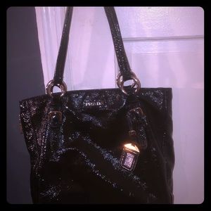 Prada Patent Leather Tote Bag Moderately Worn !!